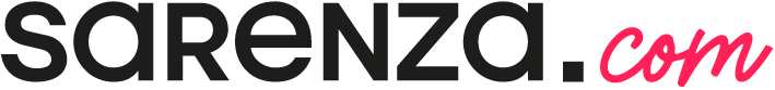 Sarenza LogoSarenzaCom_noirose